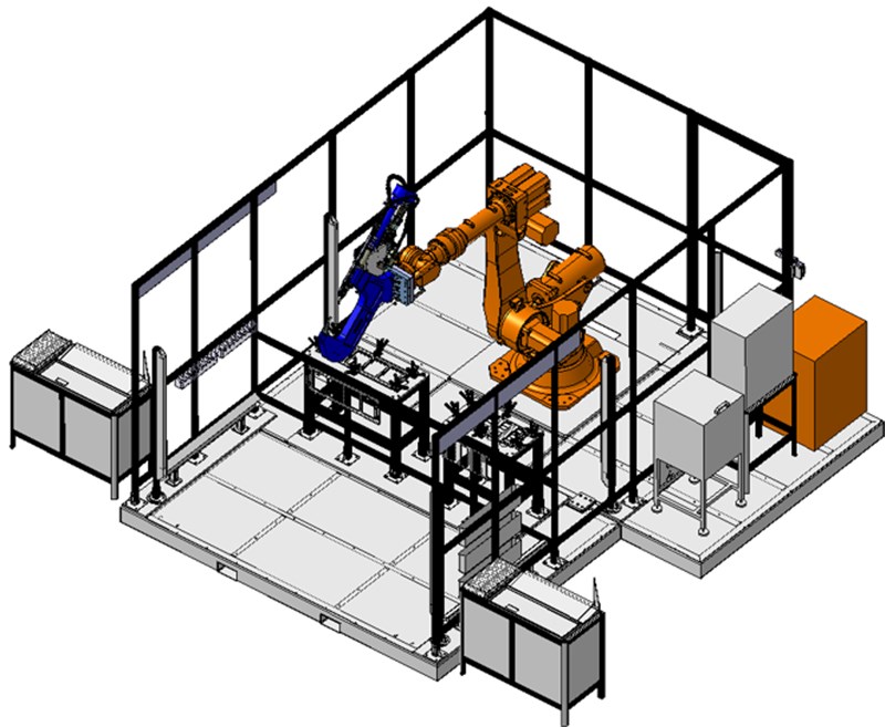 机器人铆接系统
